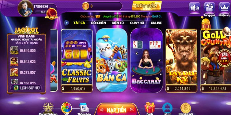 Luật chơi bắn cá 68 Game Bài